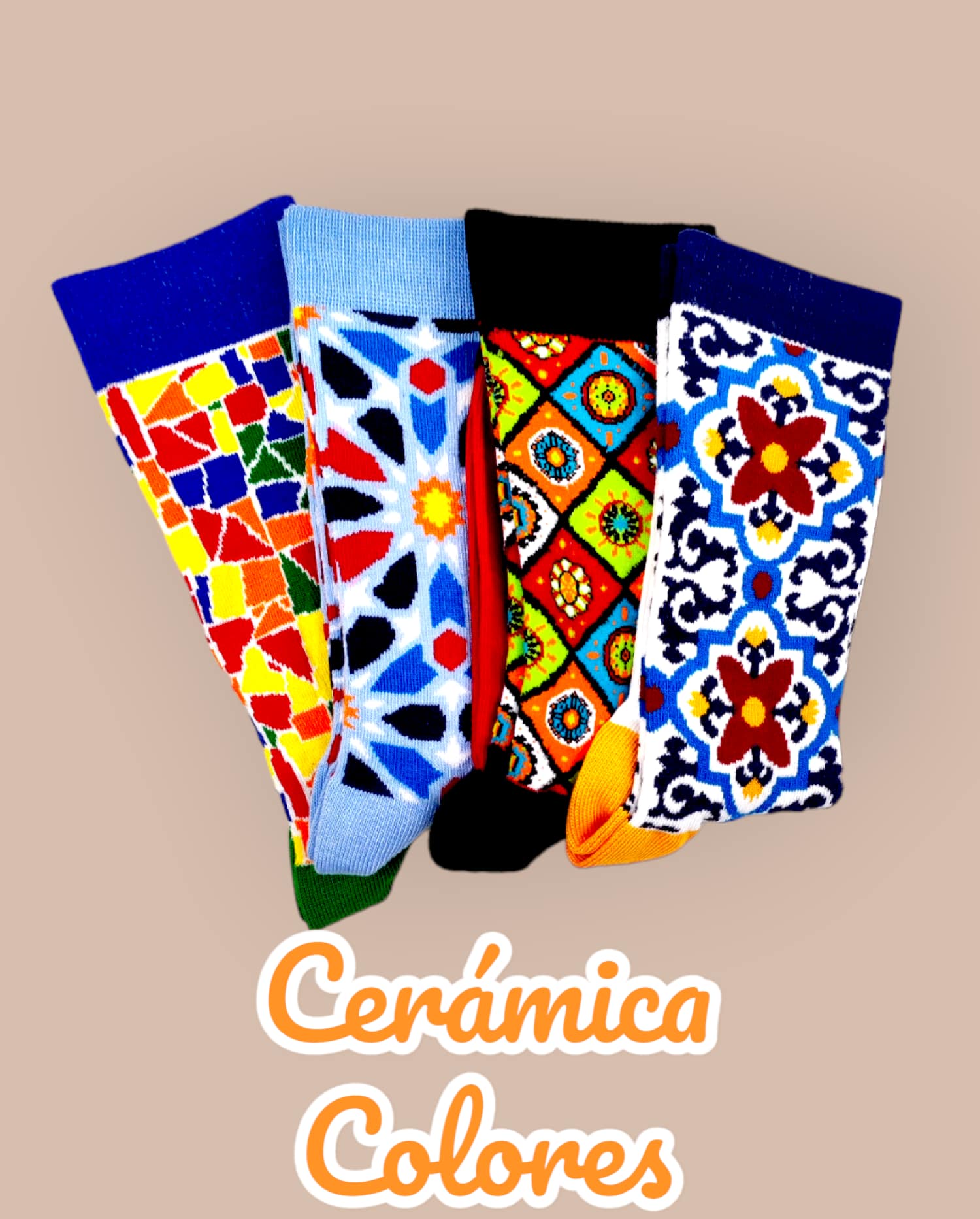 adidas Originals STRIPED 2 PACK - Calcetines - off white/wonder alumina